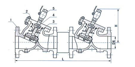 HS41X-B铸钢防污隔断阀结构图.jpg HS41X-B铸钢防污隔断阀结构图.jpg
